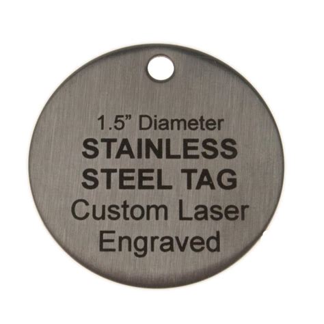 stainless steel engraving tags